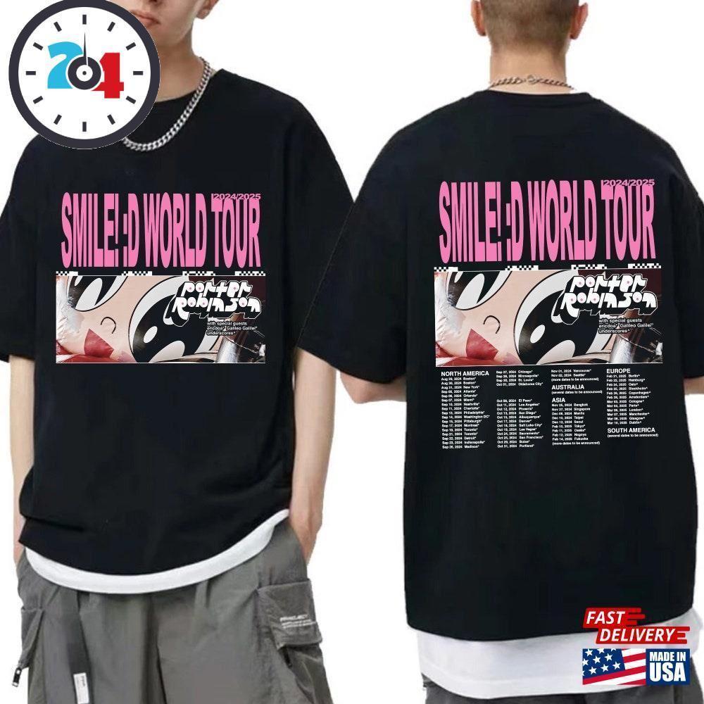 Porter Robinson Tour Shirt Fan Unisex T-Shirt 2 Sided